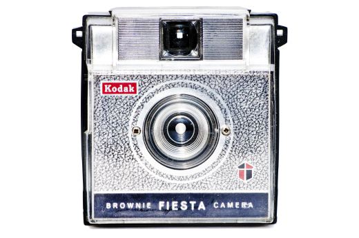 Photo of BROWNIE FIESTA Camera (Two-tone gray and silver)