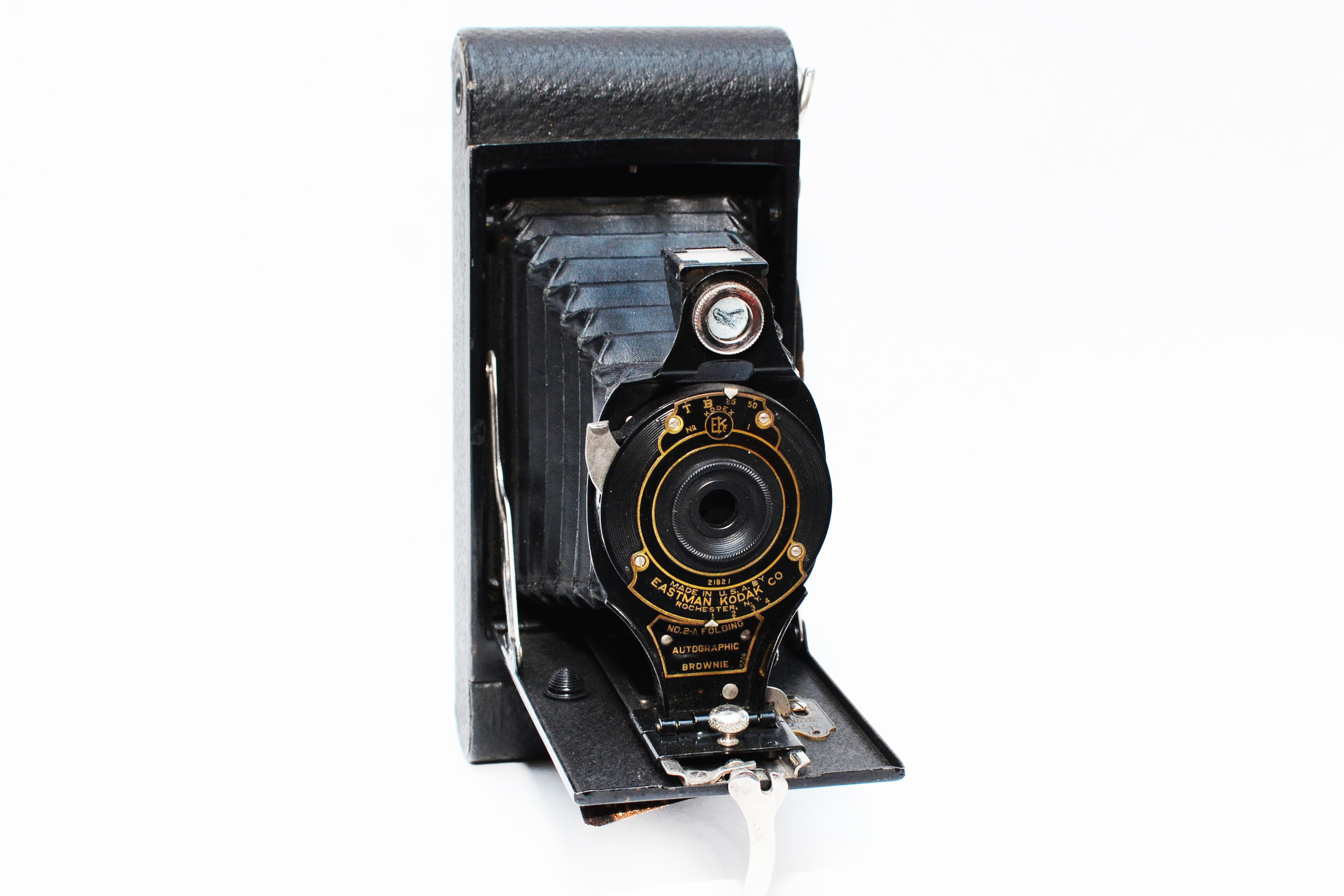 vidnesbyrd foredrag bakke No. 2A Folding AUTOGRAPHIC BROWNIE Camera (Changed from square to round  ends in 1917) - Includes Photo | The Kodak Camera List